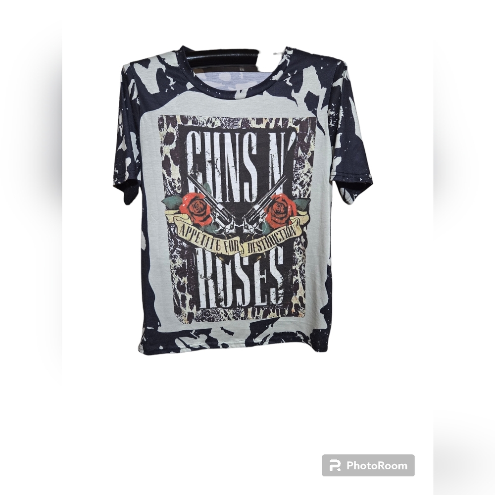 GUNS AND ROSES Appetite for Destruction T-shirt Mens Sz L 90's